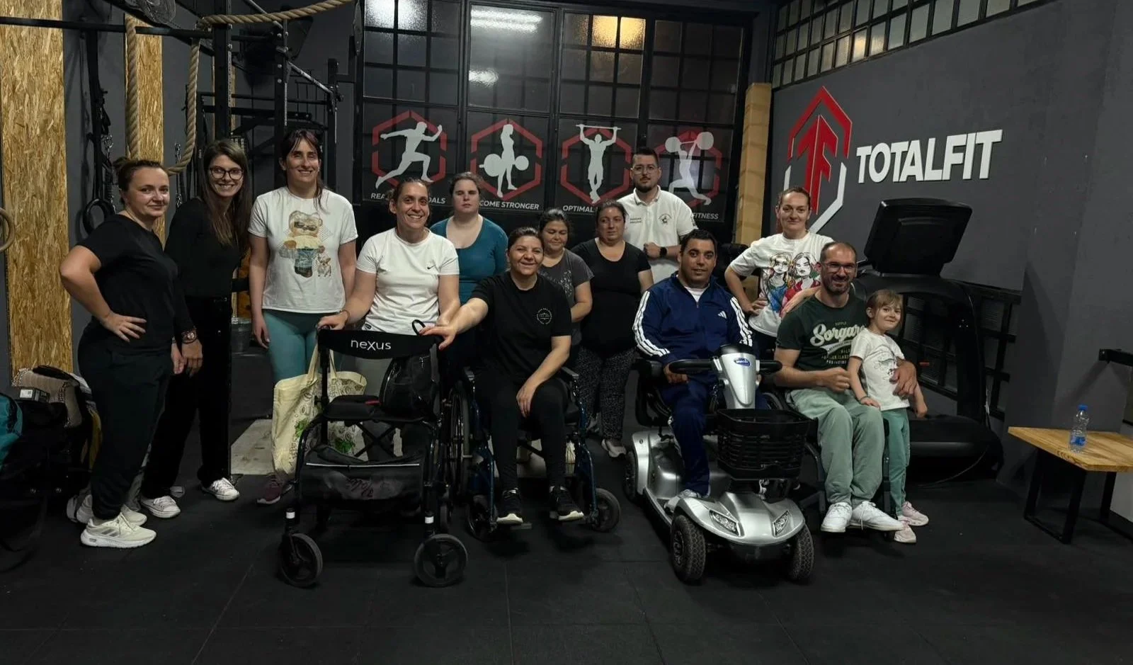 Članovi Disability Fitness Kluba poslije zajedničkog treninga